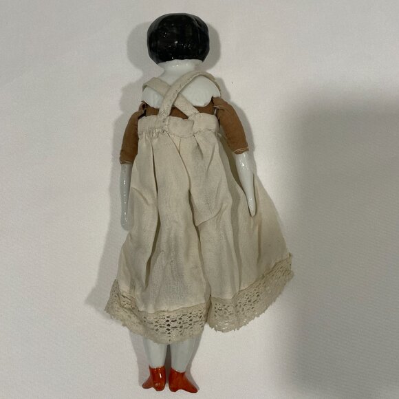 HERTWIG GERMAN ANTIQUE CHINA DOLL c.1880, Genuine - Picture 3 of 16